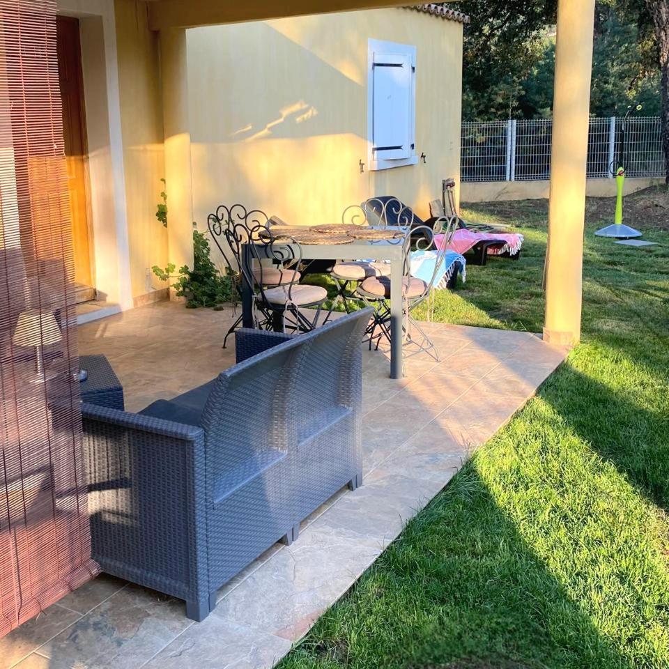 Ferienwohnung Agreable Rez De Jardin Avec Piscine Et Jacuzzi Cervione Exterior foto